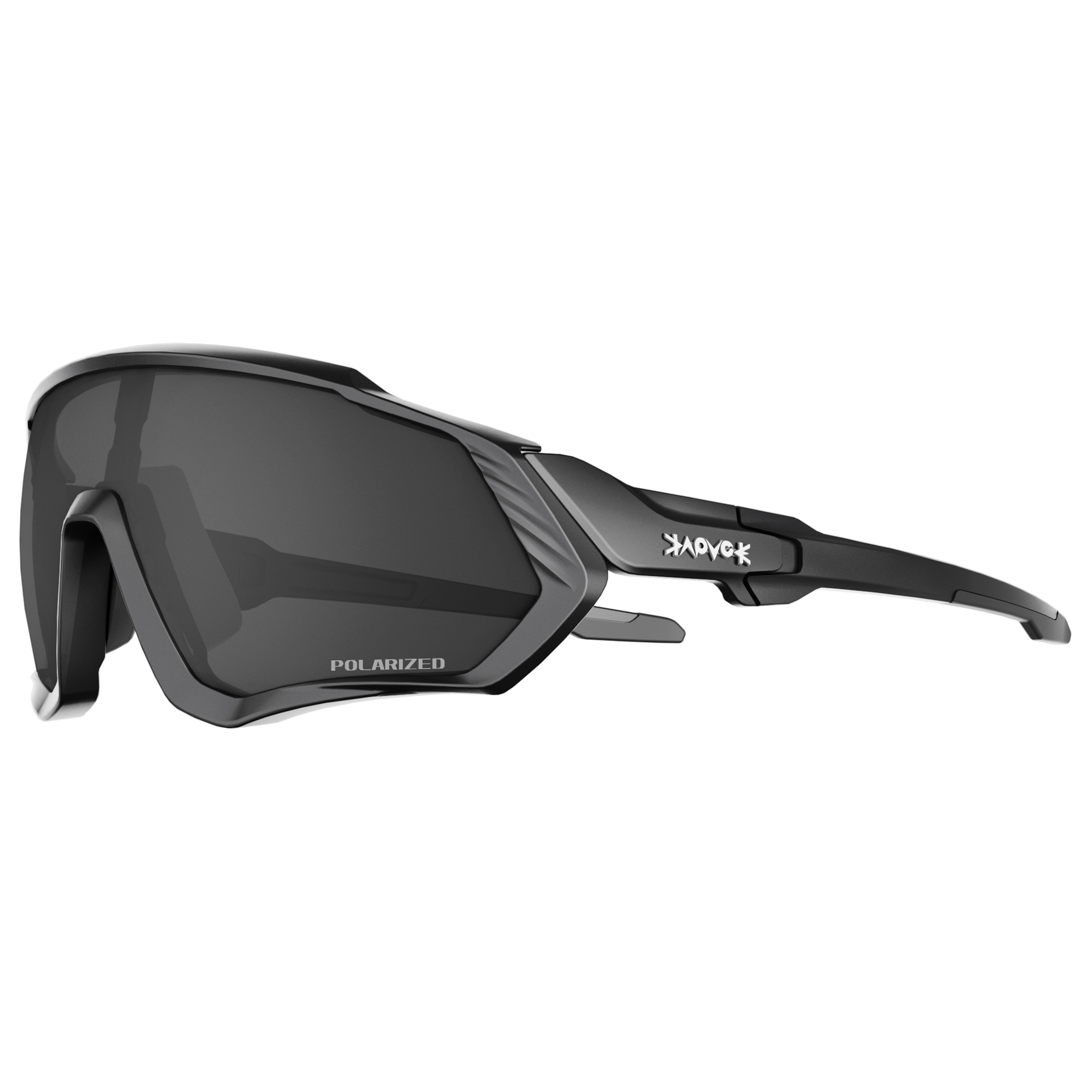 Mountain Biking Goggles - Okulary przeciwsłoneczne polaryzacyjne Kapvoe dla mężczyzn,