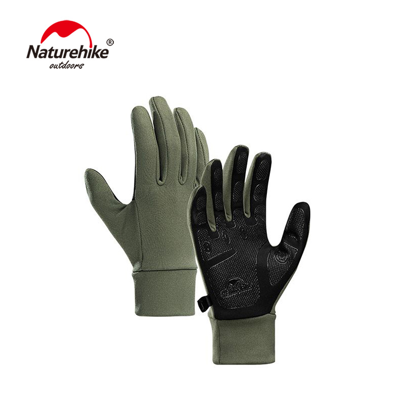 Mountain Biking Gloves Mens - Naturehike Outdoor z ekranem dotykowym antypoślizgowe