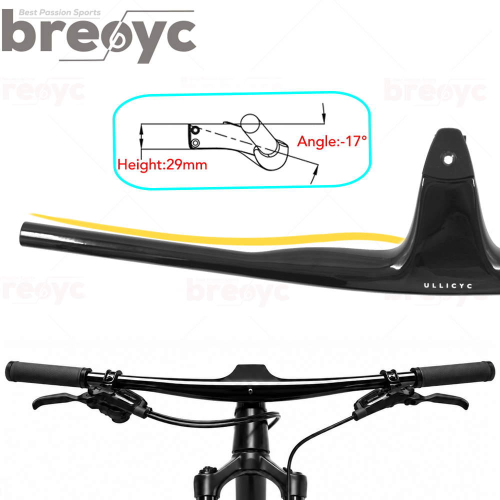 Mountain Biking Xc - Brecyc T1000 Carbon, Czarny Połysk, MTB