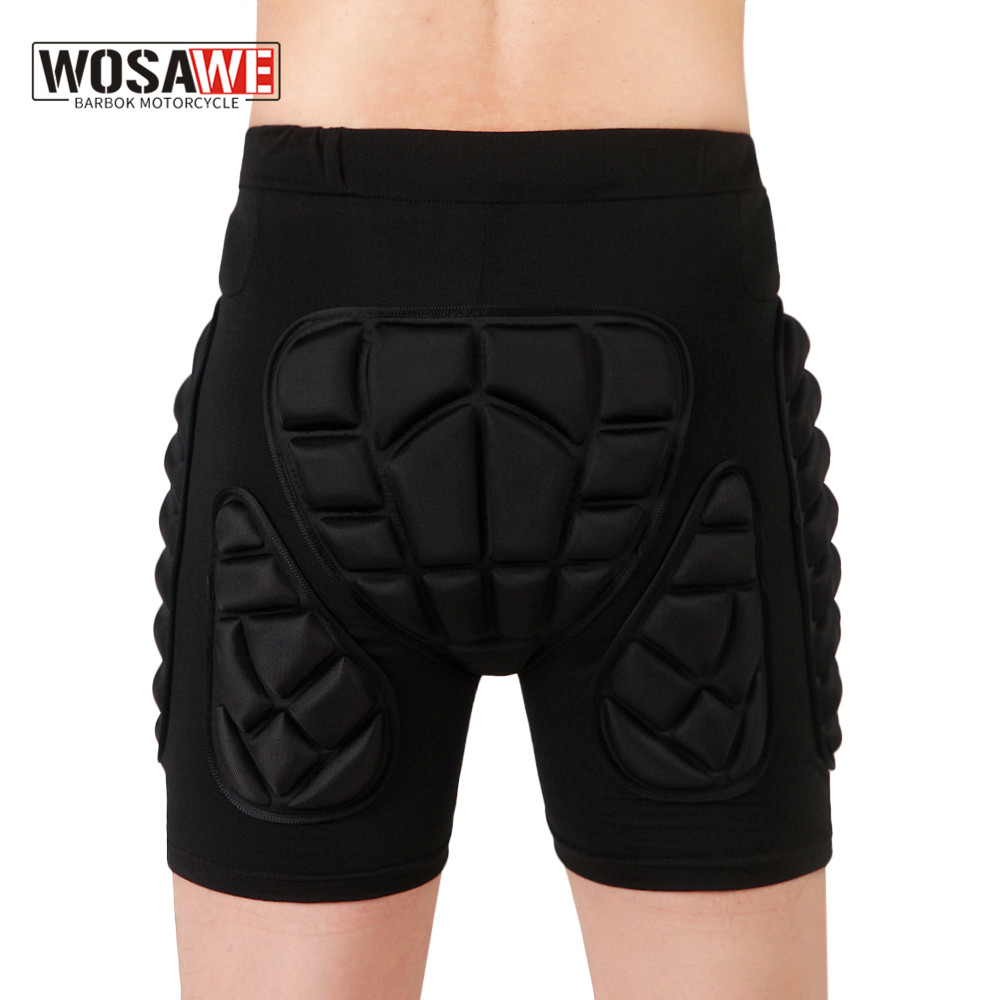Mountain Biking Shorts Women - WOSAWE Unisexowe Spodenki Motocyklowe Snowboardowe z