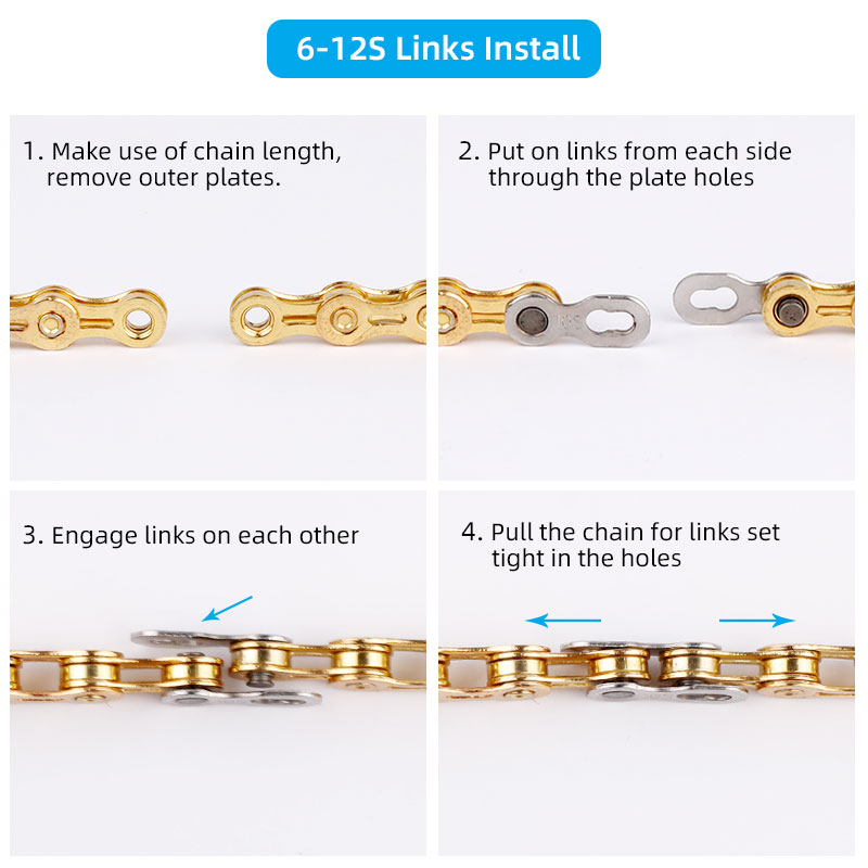 6-parowe złącza łańcucha 1/6/7 – Chain Quick Link recenzja i cena