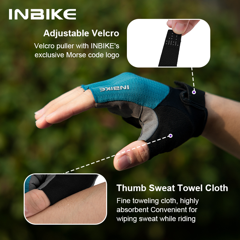 Rękawiczki rowerowe INBIKE na  – Mountain Biking Gloves Mens recenzja i cena