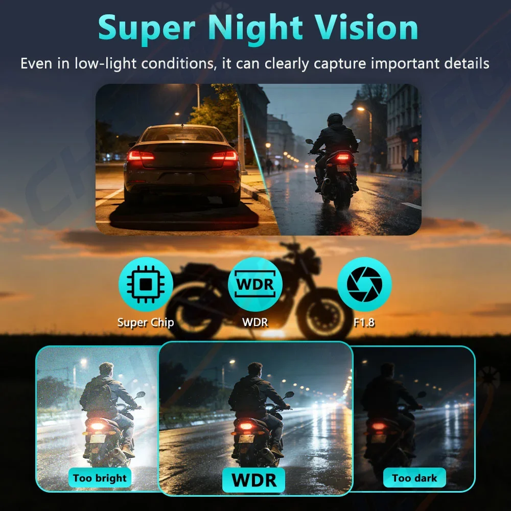 Nowa kamera motocyklowa 2K DVR – Mountain Biking Helmet recenzja i cena