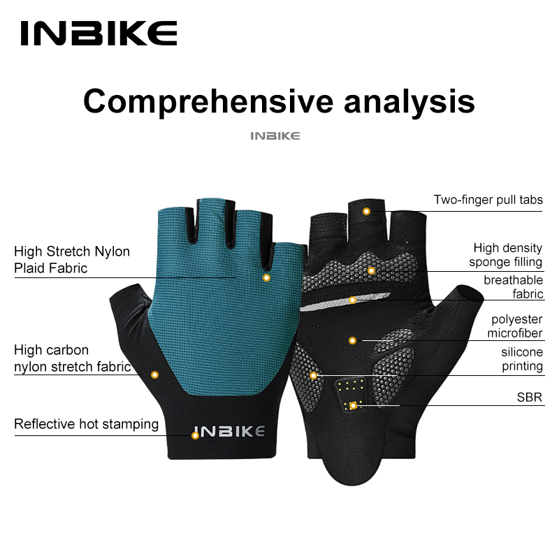 INBIKE Rękawiczki rowerowe Let – Mountain Biking Gloves Mens recenzja i cena