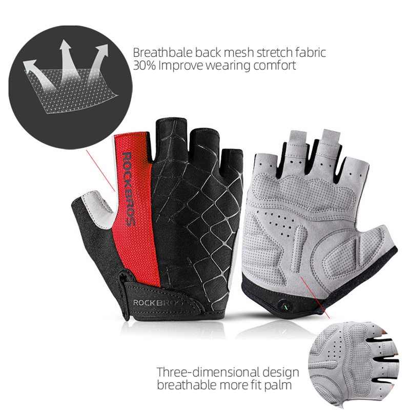 ROCKBROS Rękawiczki rowerowe H – Mountain Biking Gloves Mens recenzja i cena
