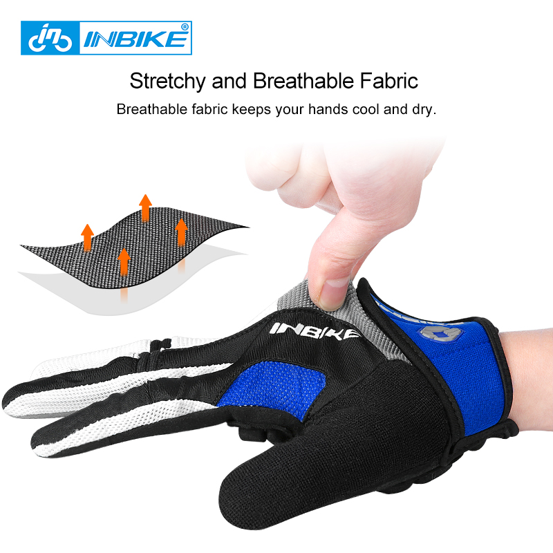 INBIKE Rękawiczki rowerowe Żel – Mountain Biking Gloves Mens recenzja i cena
