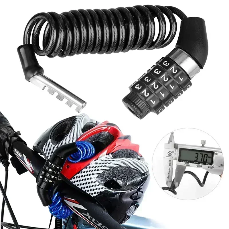 4-cyfrowy zamek rowerowy na li – Mountain Biking Helmet recenzja i cena