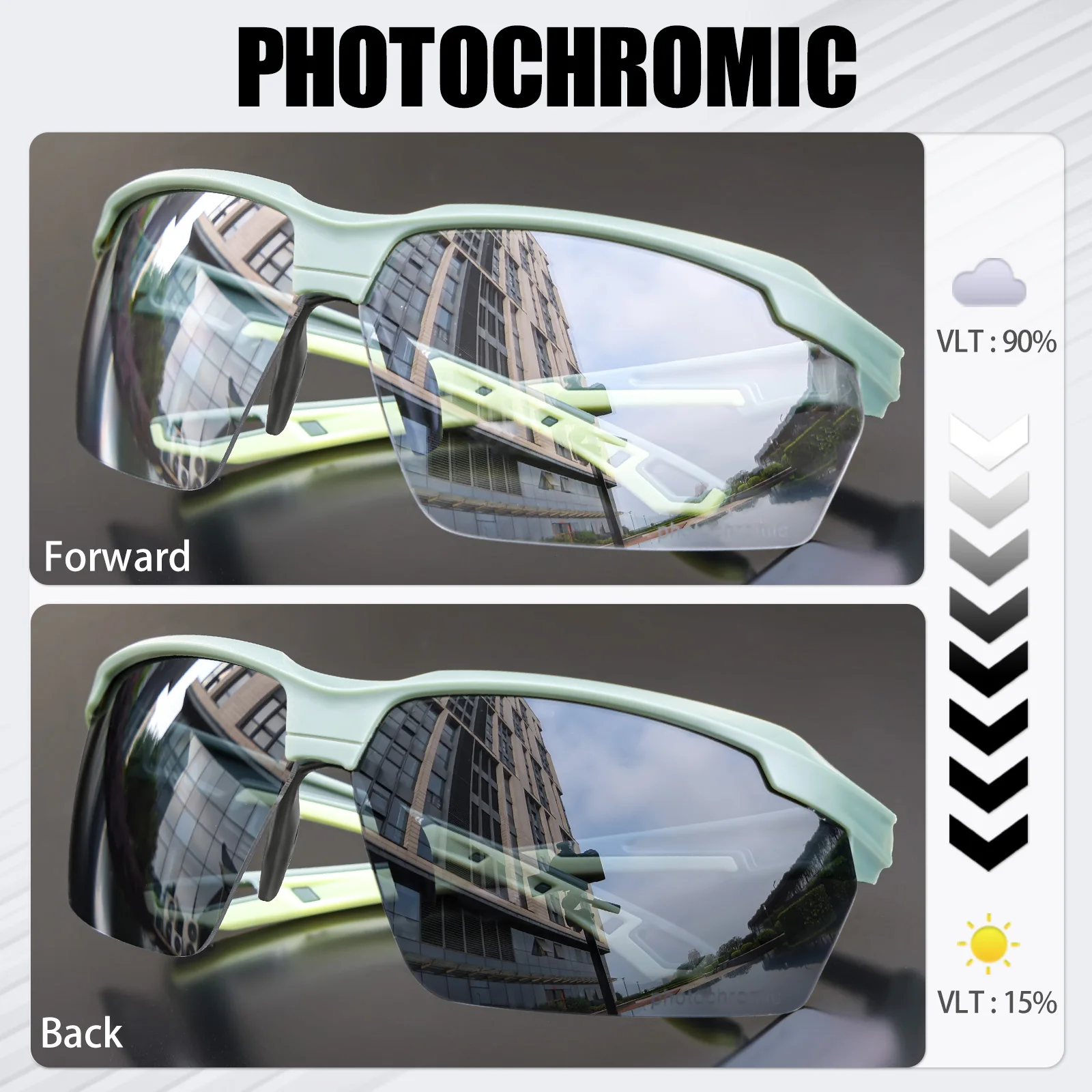 Okulary rowerowe fotochromowe  – Mountain Biking Goggles recenzja i cena